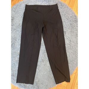Eileen Fisher Black Pull On Pants Size M